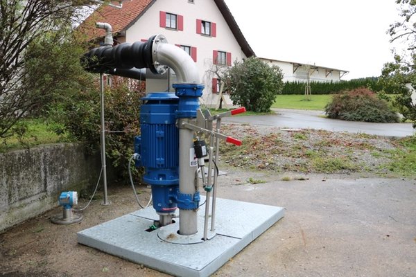 Les pompes verticales d’Eisele brassent et pompent sans effort jusqu’à 10 000 L/min. dans les installations de biogaz.